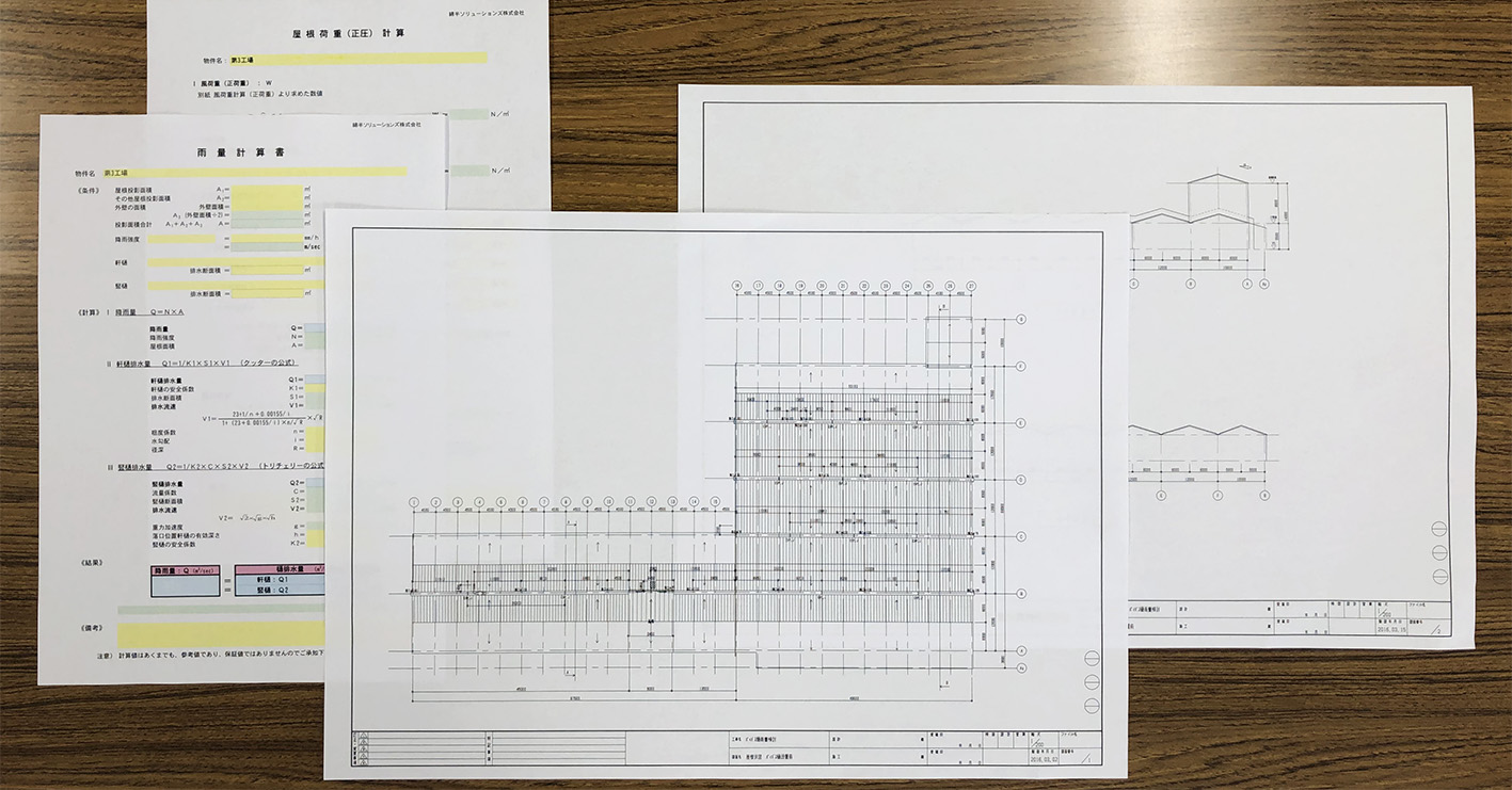 各種計算書類